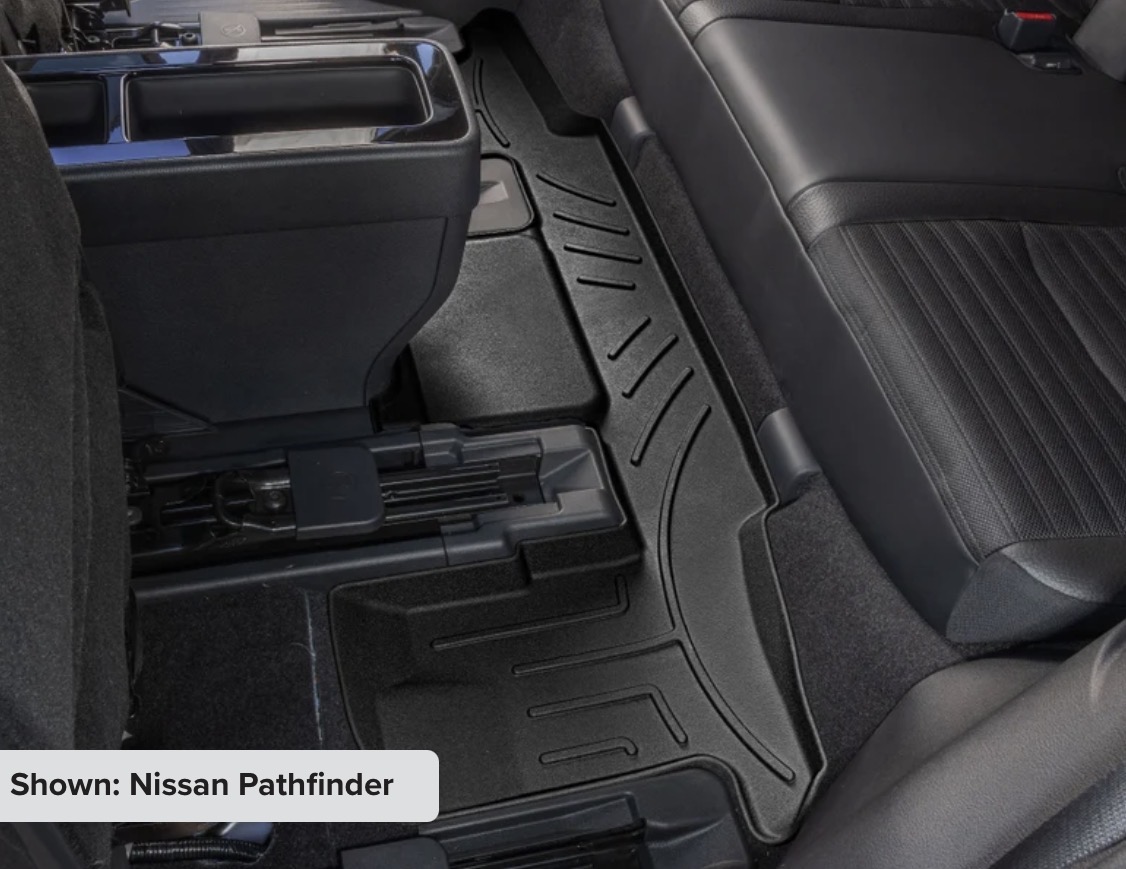 ALFOMBRA WEATHERTECH NISSAN PATHFINDER ASIENTOS CAPITAN - Imagen 4